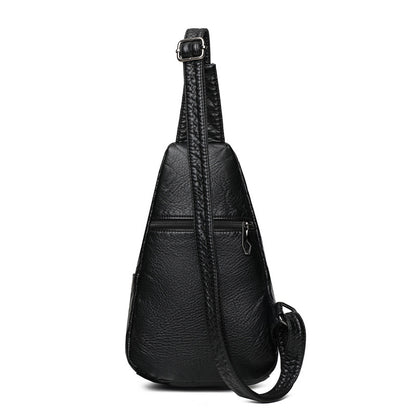 Fashionable Western Style PU Soft Leather Ladies Shoulder Bag GO Buy