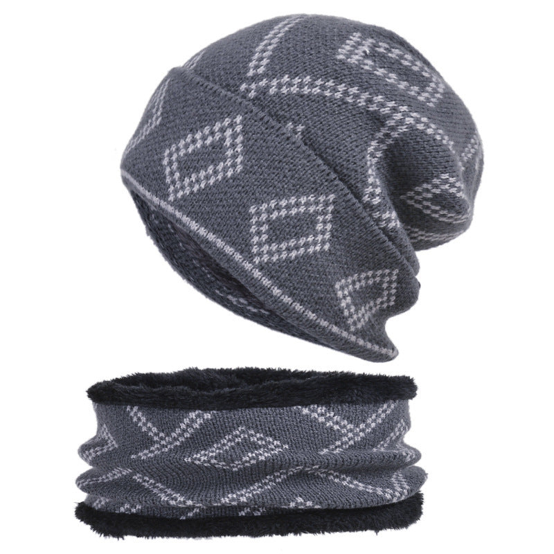 Hedging Hat With Thick Square Pattern To Keep Warm GO Buy