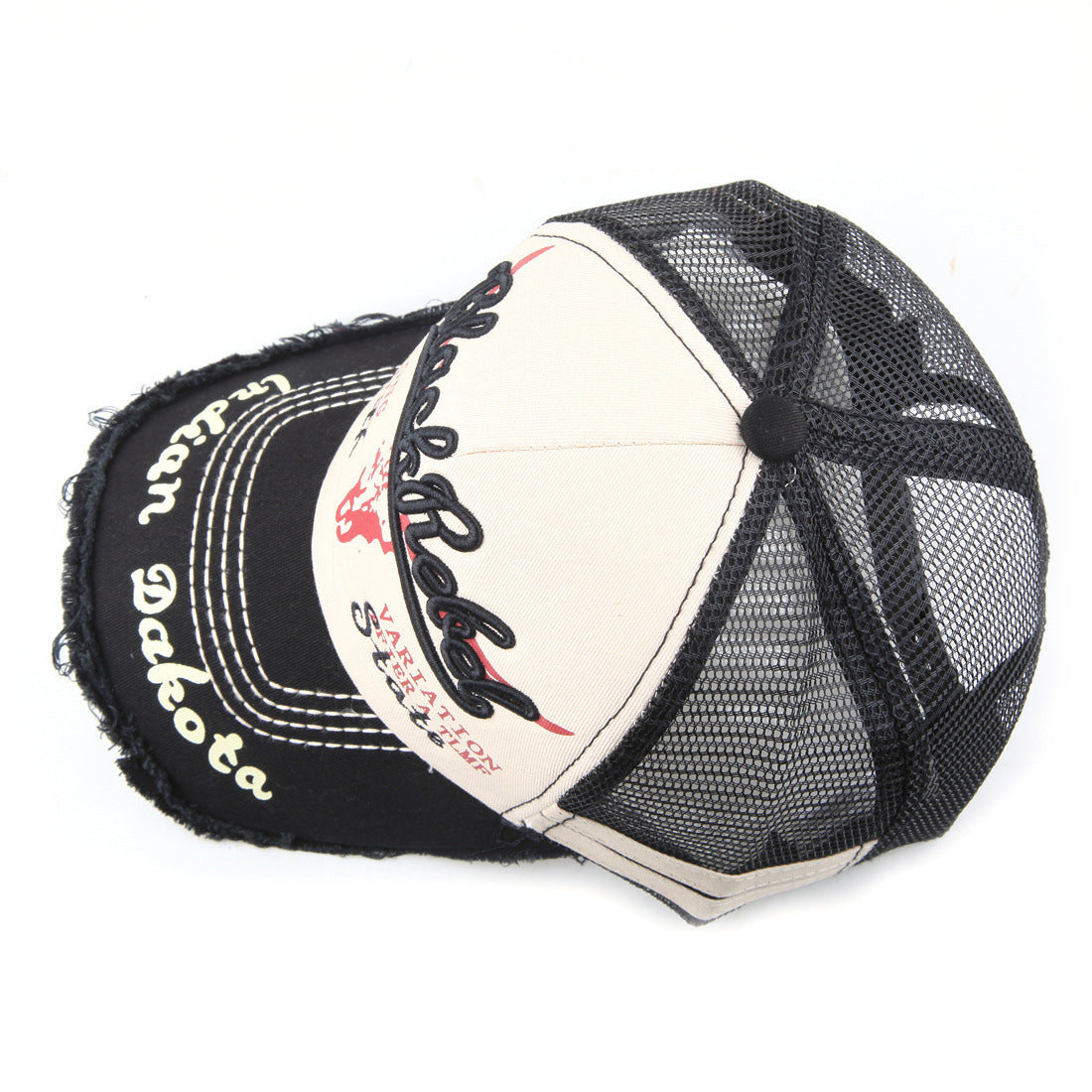 Women's Summer Washed Bull Head Embroidered Baseball Cap Gobuy Fashion