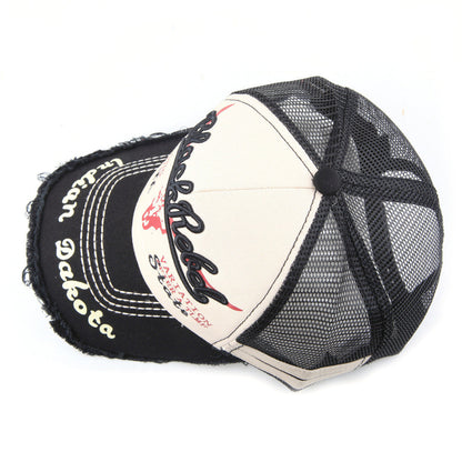 Women's Summer Washed Bull Head Embroidered Baseball Cap Gobuy Fashion