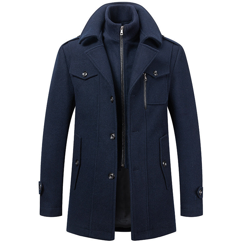 Cold-resistant Plus Cotton Woolen Men's Jacket GO Buy