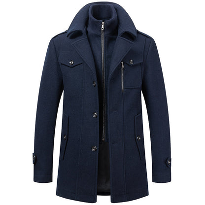 Cold-resistant Plus Cotton Woolen Men's Jacket GO Buy