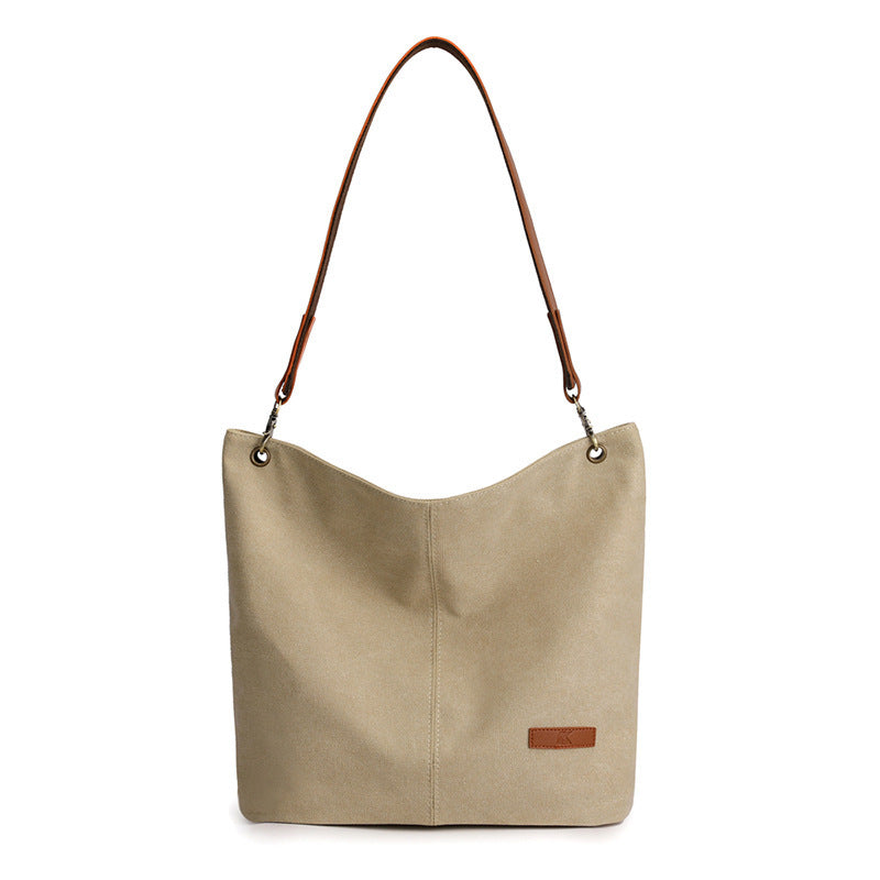 Women's Fashion Casual Canvas Shoulder Bag Large Capacity GO Buy