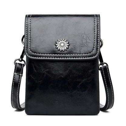 Fashion Simple Large Capacity Mobile Phone Bag Mini Crossbody Bag GO Buy