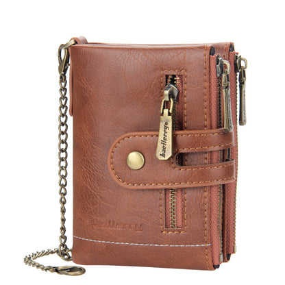 Vertical Casual Short Multifunctional Wallet GO Buy