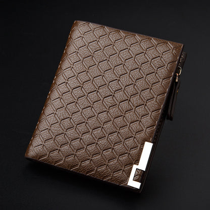 Multifunctional Zipper Business Youth Card Case Student Wallet GO Buy