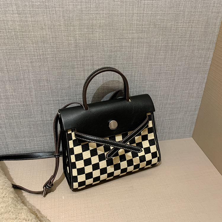 Fashion Messenger One-shoulder Portable Fashion Canvas Bag GO Buy