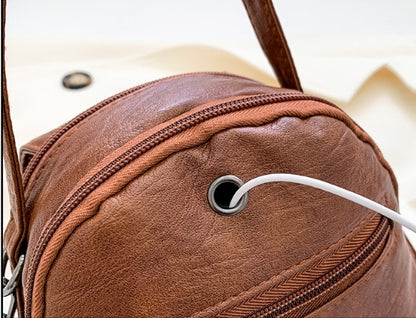 Women's Bag Single Shoulder Bag Large-capacity Pu Soft Leather Small Bag GO Buy