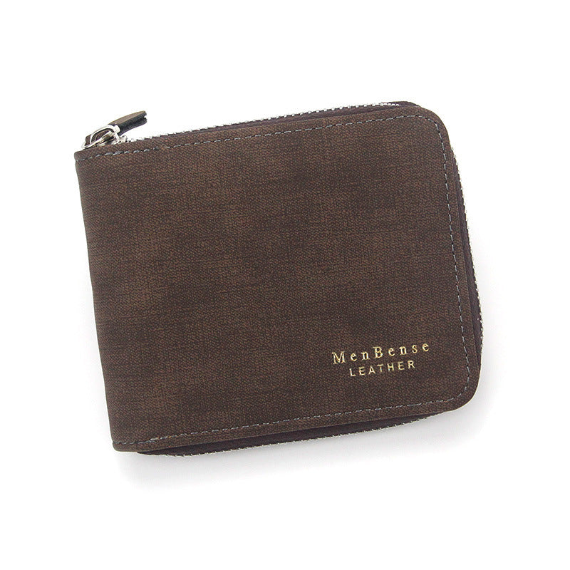Men's Simplicity Wallet Fashion Frosted GO Buy