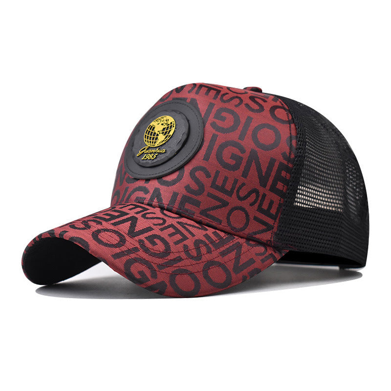 Personality Trend Retro Alphabet Baseball Cap Gobuy Fashion