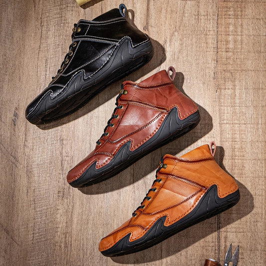 Men's Casual Soft Sole Leather Shoes GO Buy