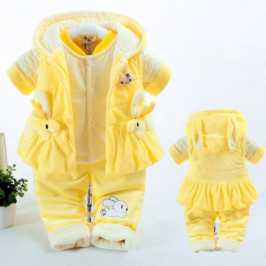 Baby Autumn Clothing Girls Autumn And Winter Clothing Suits GO buy