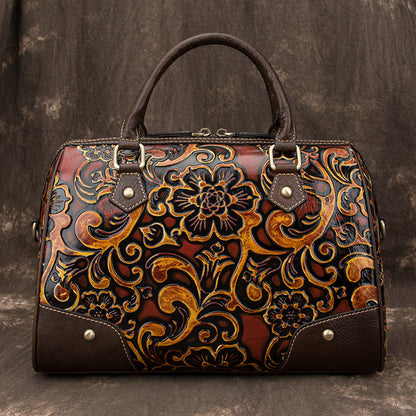 European And American New Head Leather Soft Leather Women's Pillow Bag GO Buy