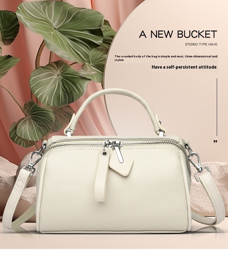 Leather Large Capacity Shoulder Crossbody Bag GO Buy