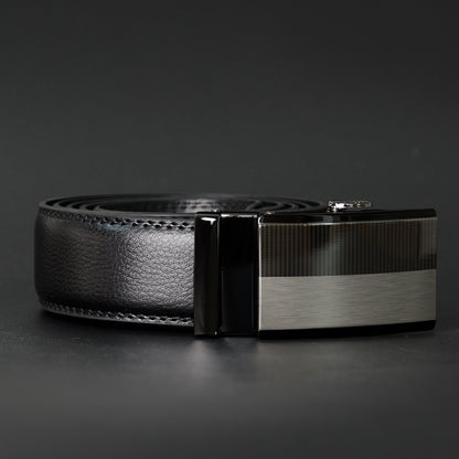 Men's two-layer cowhide belt belt GO Buy