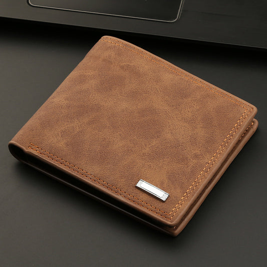 Men's Wallet Multifunctional Wallet Wallet Fashion Short Style GO Buy