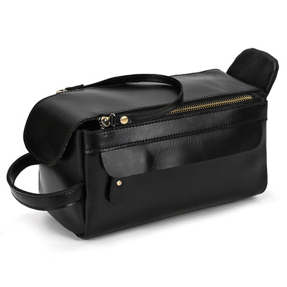 Leather Wash Bag Large Capacity Women's Storage Bag GO Buy