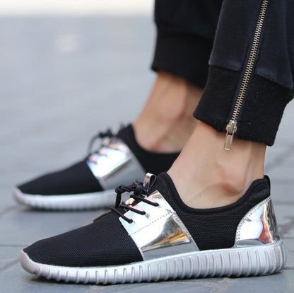 New Summer Breathable Shoes Men Flat shoes Autumn Fashion Men Shoes Couple Casual Shoes GO Buy