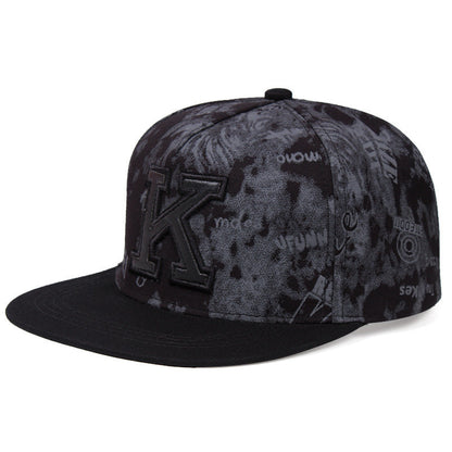 K Letter Baseball Cap Hip Hop Hat Size Adjustable Gobuy Fashion