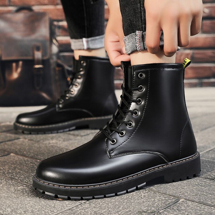 Men's Martin Boots Fashion Casual Shoes Men Gobuy Fashion