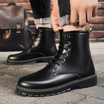 Men's Martin Boots Fashion Casual Shoes Men Gobuy Fashion