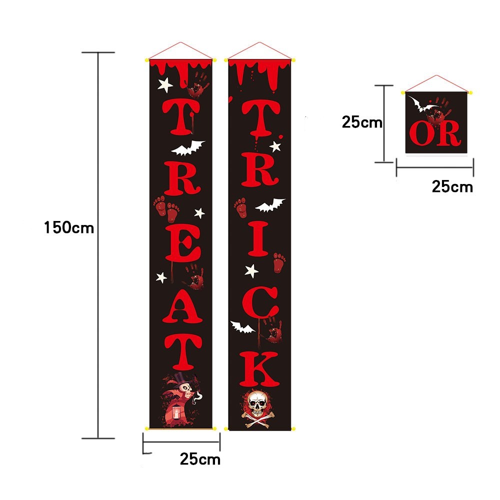 Halloween decoration outdoor banner halloween couplets GO buy