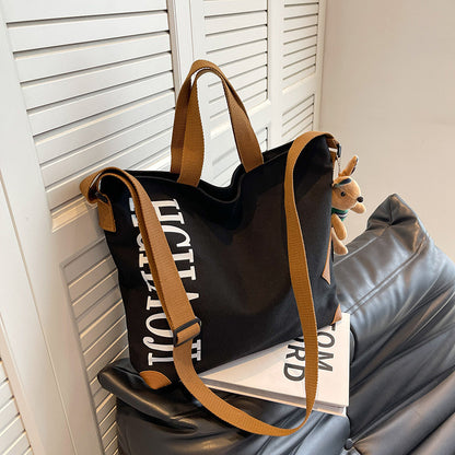 Women's Casual Large-capacity Canvas Shoulder Messenger Bag GO Buy