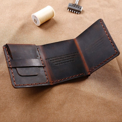 Tri-fold personalized retro wallet GO Buy