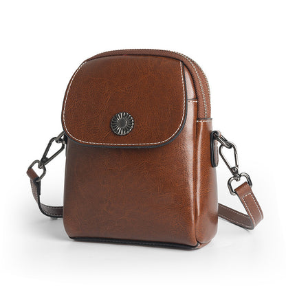Women's Fashion Leather Messenger Bag GO Buy