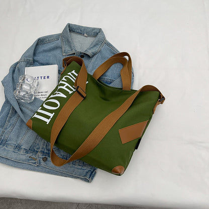 Women's Casual Large-capacity Canvas Shoulder Messenger Bag GO Buy