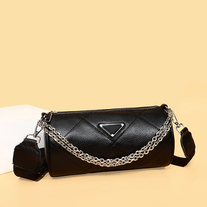 Fashion Chain Bag Embroidered Line Rhombus One Shoulder Messenger GO Buy