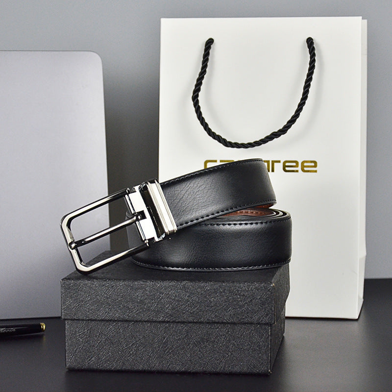 Men's leather casual belt GO Buy