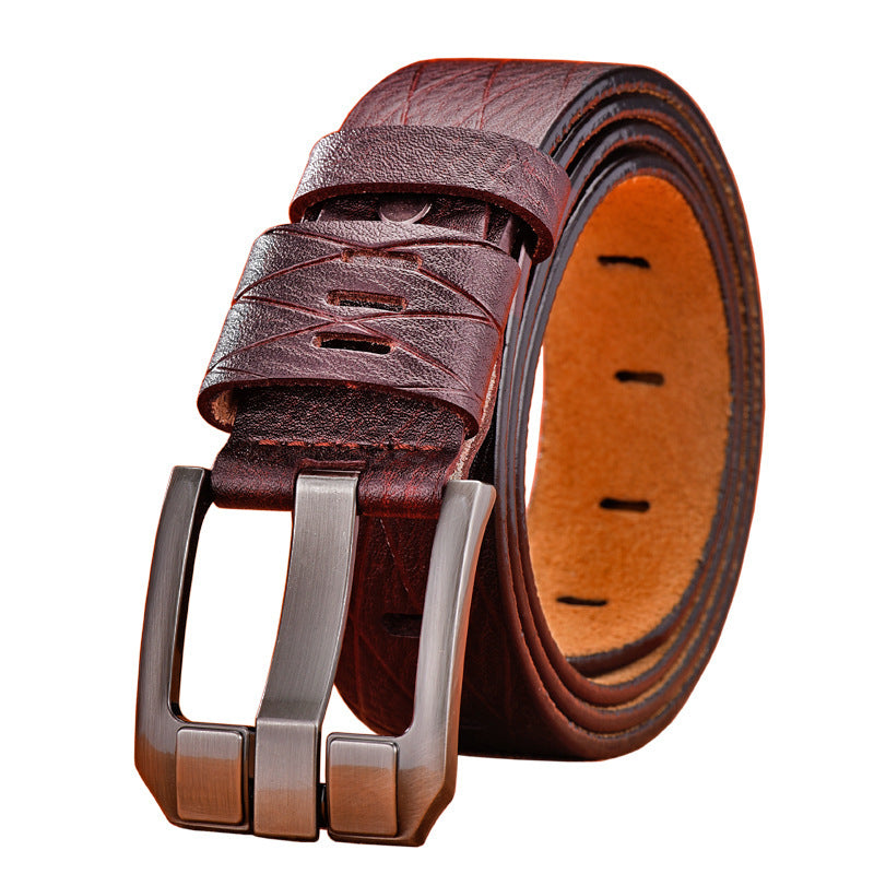 Versatile leather belt for men GO Buy