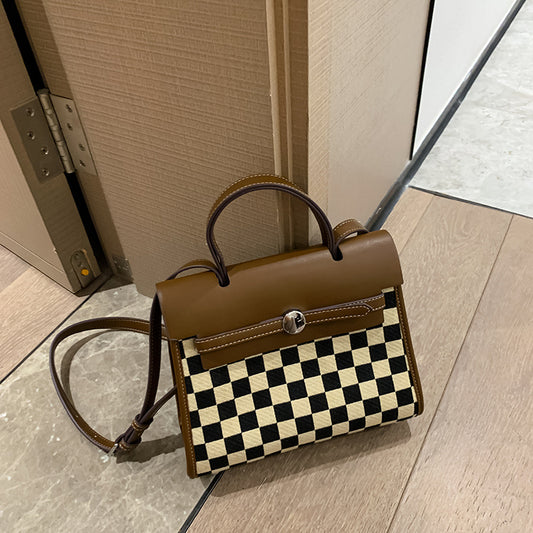 Fashion Messenger One-shoulder Portable Fashion Canvas Bag GO Buy