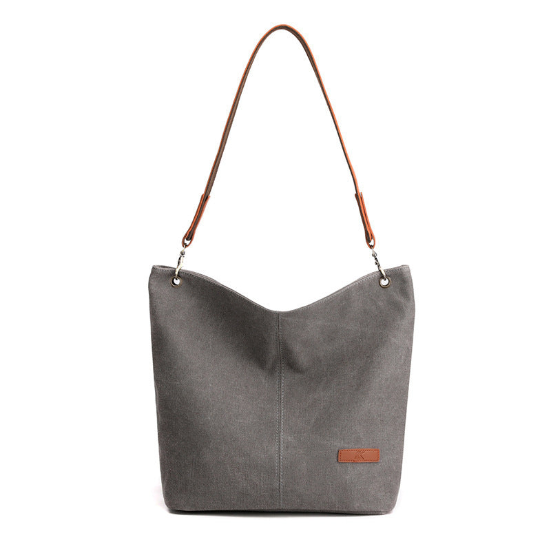 Women's Fashion Casual Canvas Shoulder Bag Large Capacity GO Buy