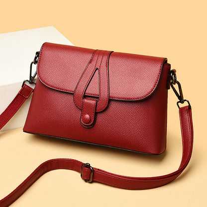 Button Fashion Lady's Diagonal Shoulder Bag GO Buy