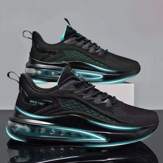 Mesh Slip On Air Cushion Shoes Men's Sport Sneakers Height Increasing Fashion Casual Shoes GO Buy