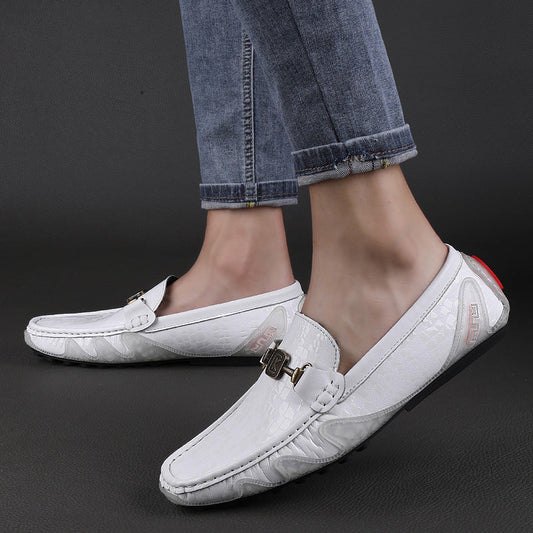 First Layer Cowhide Casual Shoes For Men Gobuy Fashion