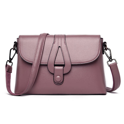 Button Fashion Lady's Diagonal Shoulder Bag GO Buy