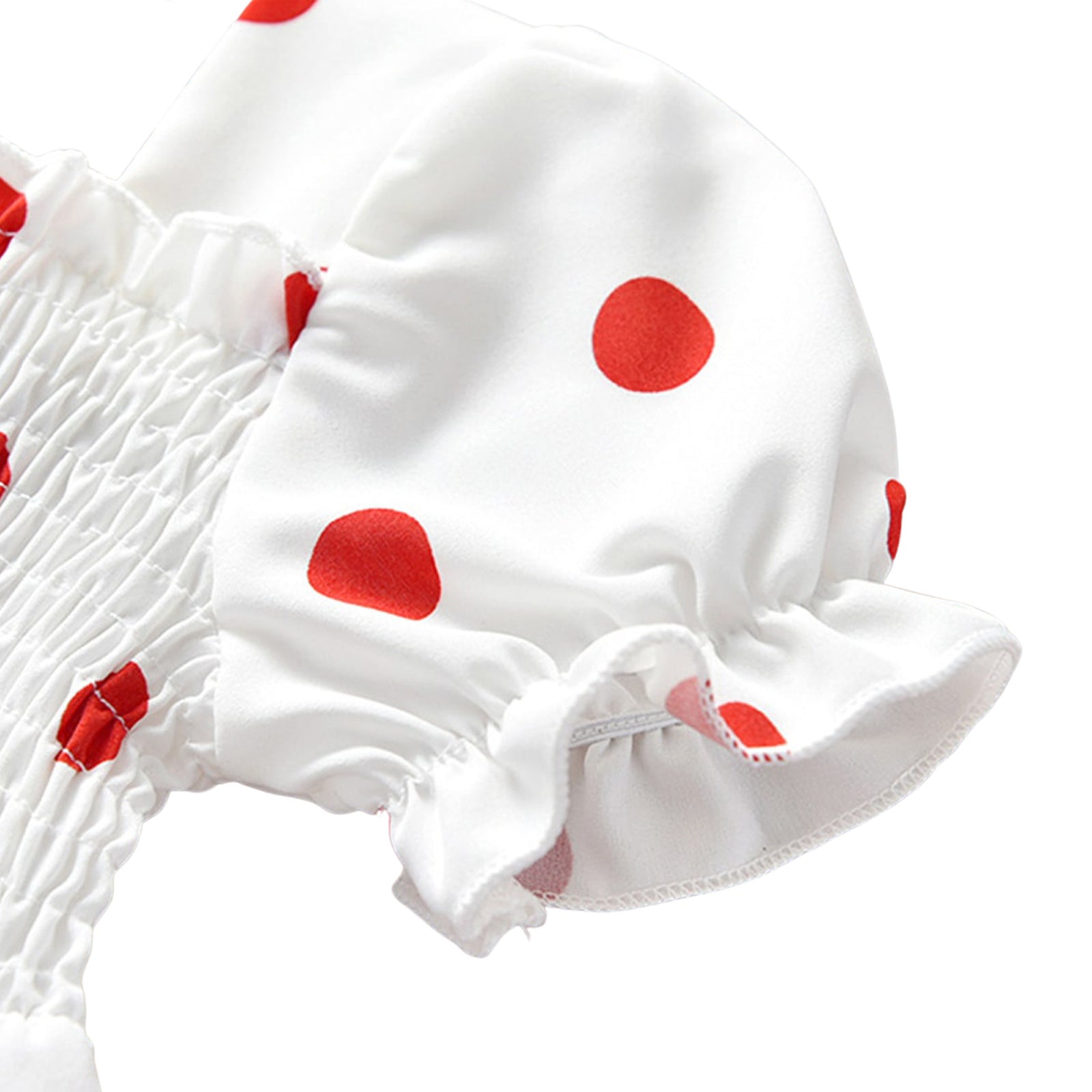 Summer Skirt Girls Sweet Lace Polka Dot Dress GO buy