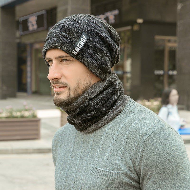 Autumn And Winter Men's Fashion Knitted Hat - Go Buy