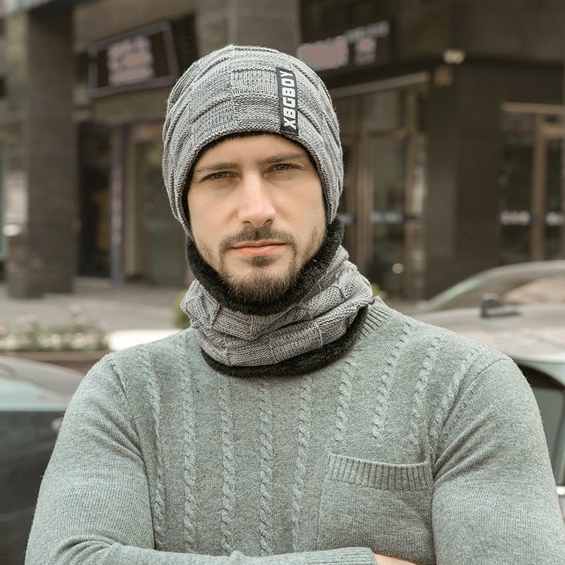 Autumn And Winter Men's Fashion Knitted Hat - Go Buy