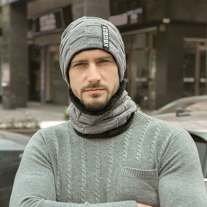 Autumn And Winter Men's Fashion Knitted Hat - Go Buy