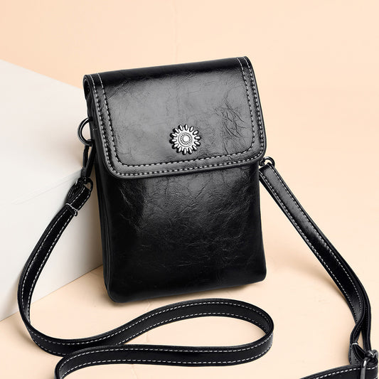 Fashion Simple Large Capacity Mobile Phone Bag Mini Crossbody Bag GO Buy