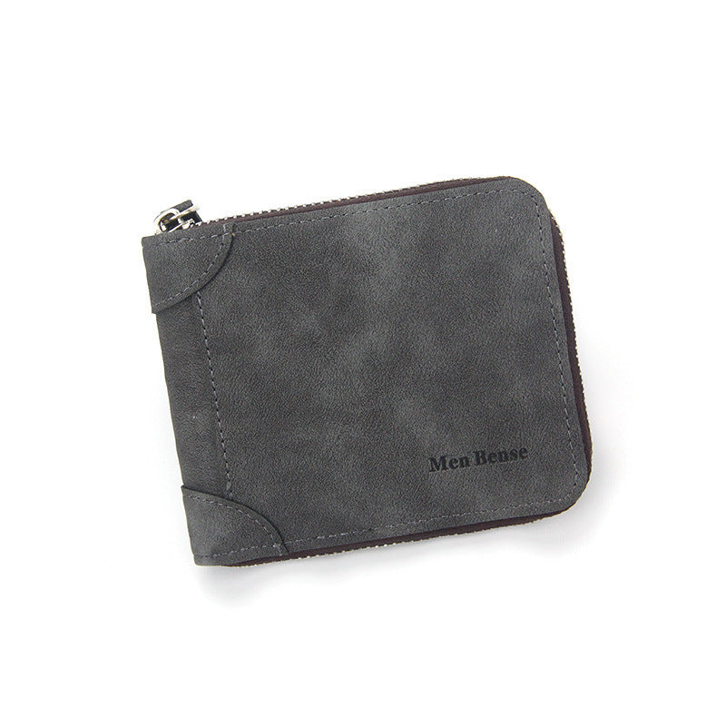 Men's Simplicity Wallet Fashion Frosted GO Buy