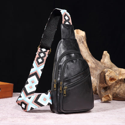 European And American Retro Casual Solid Color Women's Cross-body Bag GO Buy