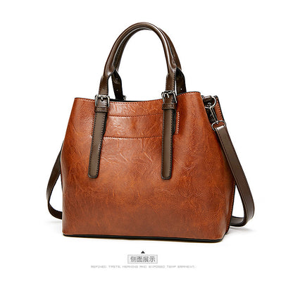 Women's Bag Korean Versatile One-shoulder Crossbody Bag Women's Large Capacity Handbag GO Buy