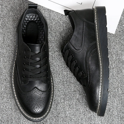 British Men's Business Casual Leather Shoes GO Buy