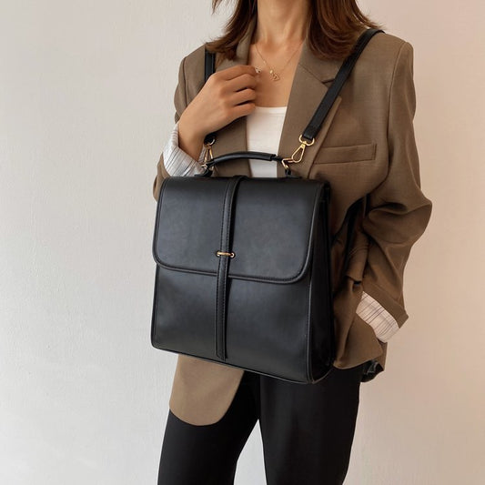 Women's Backpack Casual Fashion PU Soft Leather GO Buy