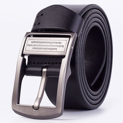 Men's Leather Pin Buckle Belt Fashion Casual GO Buy